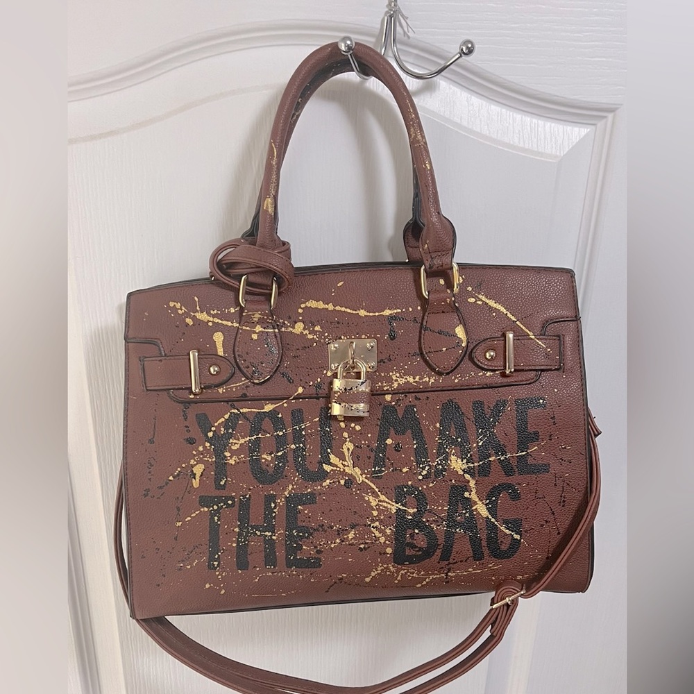 CUSTOM BROWN BAG